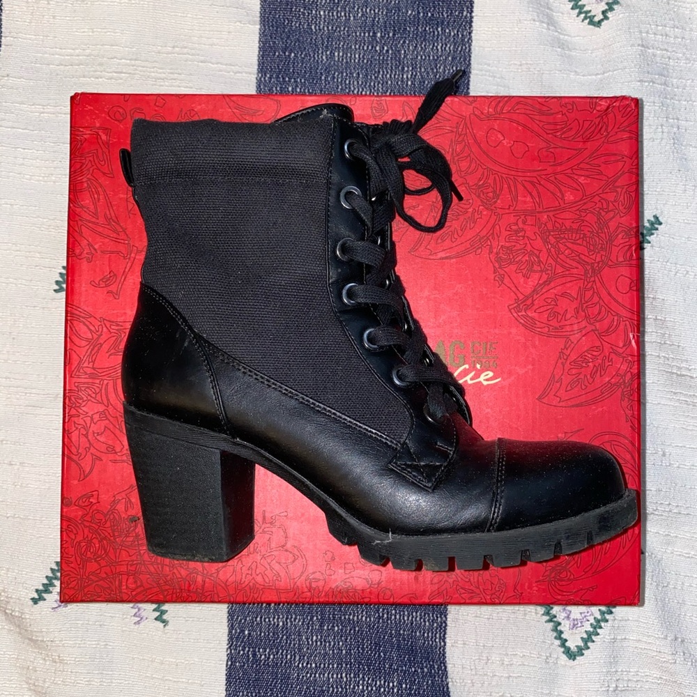 American Rag Heeled Combat Booties